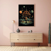 Cosmic Carousel Poster