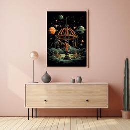 Cosmic Carousel Poster