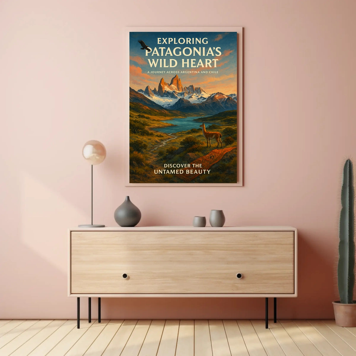 Exploring Patagonias Wild Heart Poster