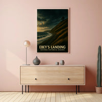 EbeyS Landing National Historical Poster