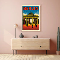 Berlin Iconic Landmark Poster