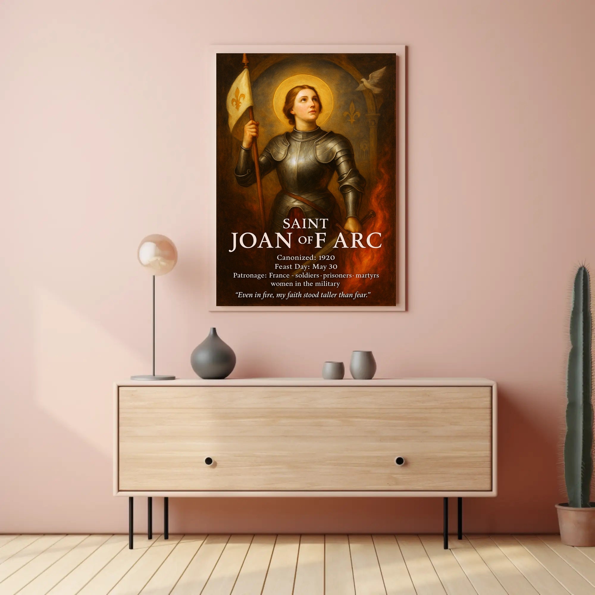 Saint Joan of Arc Poster PosterGoat