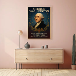 George Washington 1st President Poster
