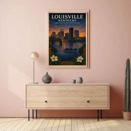 Louisville, Kentucky Where Tradition and Innovation Meet Poster