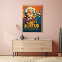 Albert Einstein Icon Of Science Poster