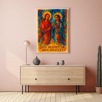 Sts. Perpetua And Felicity Poster