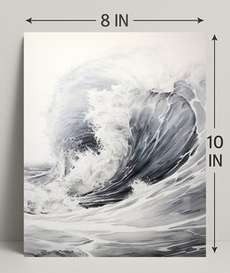 The Power Of The Ocean Poster