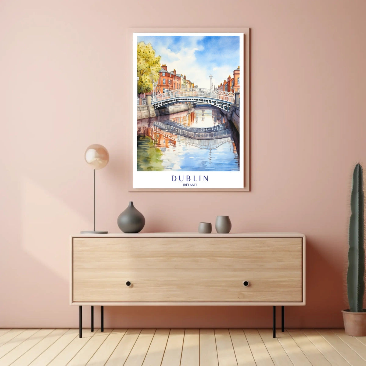 Dublin A Glimpse Of Ireland Poster