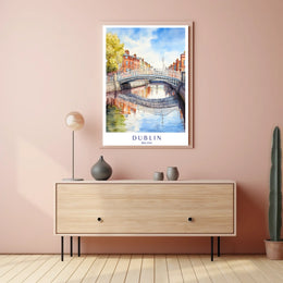 Dublin A Glimpse Of Ireland Poster