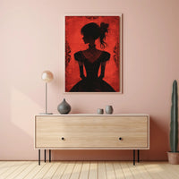 Silhouette Elegance Poster PosterGoat