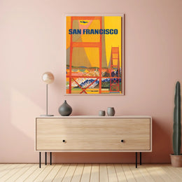 San Francisco Travel Poster