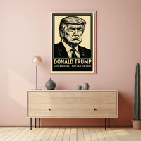 Donald Trump Presidential Term Poster