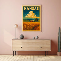 Kansas Countryside Poster