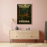 Prince William Forest Park Virginia Poster