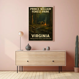 Prince William Forest Park Virginia Poster