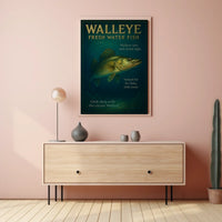 The Elusive Walleye Poster