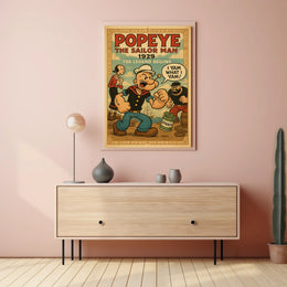 Popeye 1929 Art Poster POP-78
