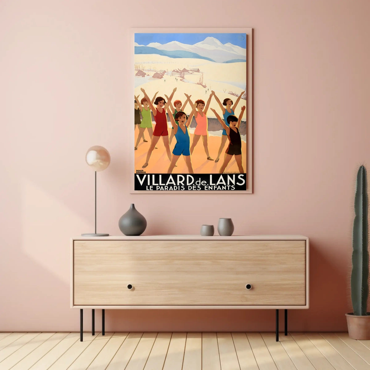 Villard-De-Lans Le Paradis Des Enfants Poster