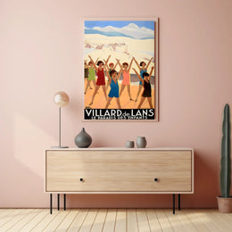 Villard-De-Lans Le Paradis Des Enfants Poster