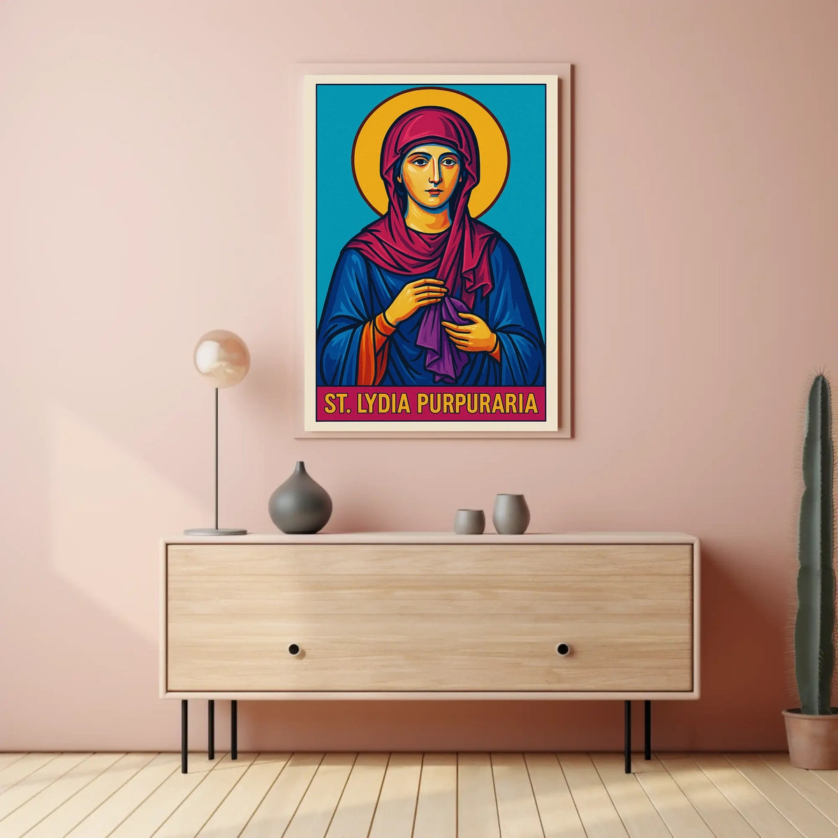 St. Lydia Purpuraria Poster