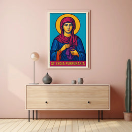 St. Lydia Purpuraria Poster