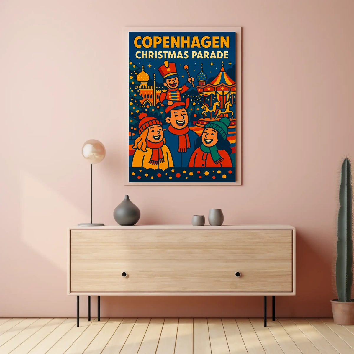 Copenhagen Christmas Parade Poster