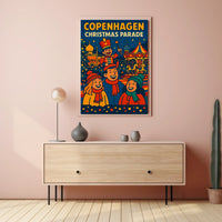 Copenhagen Christmas Parade Poster