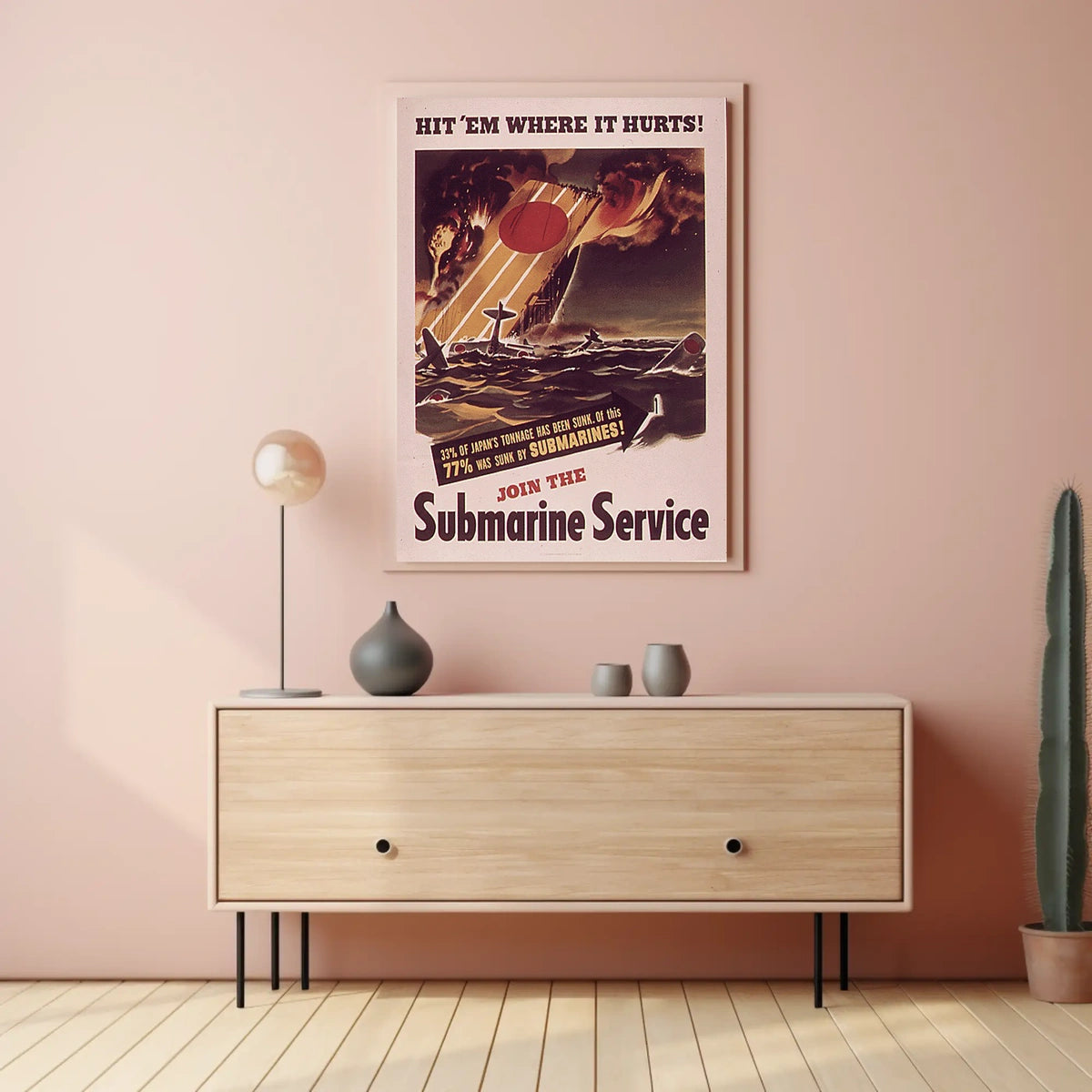 Join the Submarine Service Military Recruitment Poster