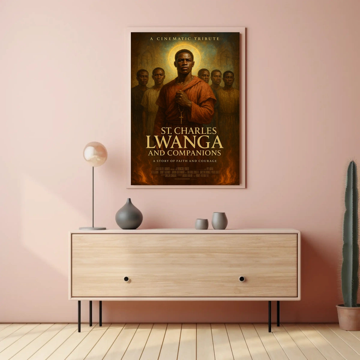 St. Charles Lwanga And Companions Poster