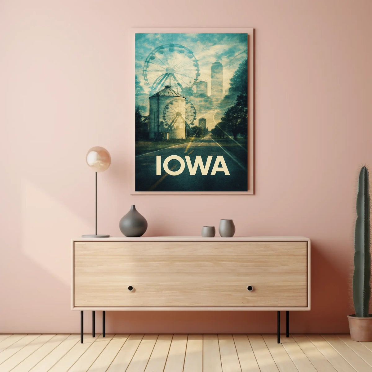 Iowa Dreamscape Poster