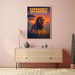 Serengeti Splendor Poster