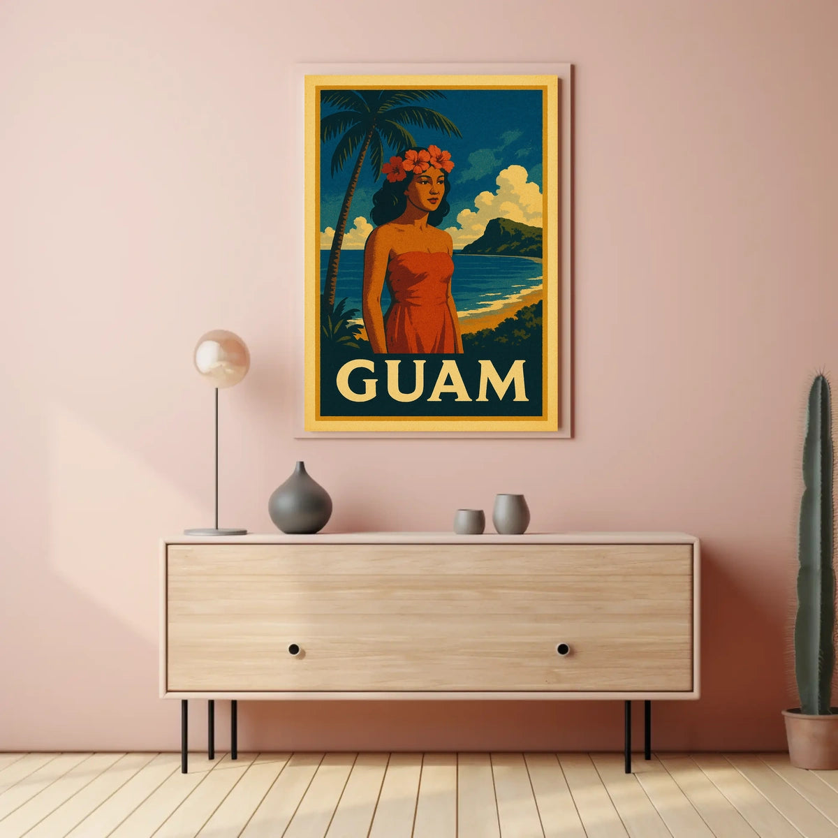 Guam Travel Poster