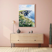 Ireland Cliffs of Moher View Poster