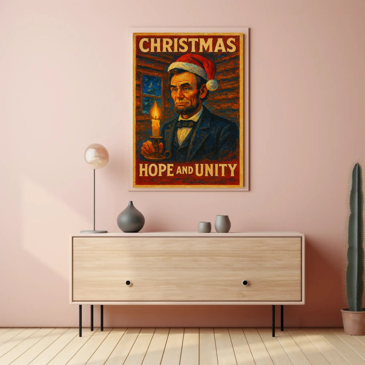 Christmas Hope And Unity Poster