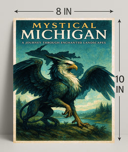 Mystical Michigan Poster PosterGoat
