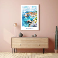 Scenic Croatia Poster
