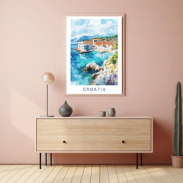 Scenic Croatia Poster