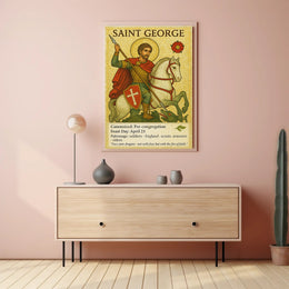 Saint George - Patron of Soldiers Poster PosterGoat