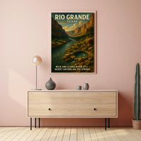 Rio Grande Wild And Scenic River Poster