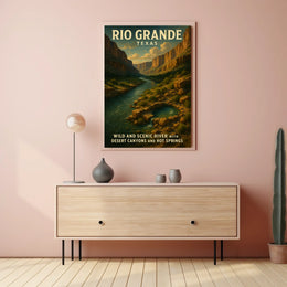 Rio Grande Wild And Scenic River Poster