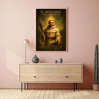 St. Bernard Of Clairvaux The Voice Of Poster