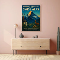Experience the Majesty of the Swiss Alps Poster