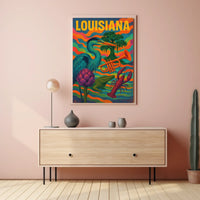 Louisiana Vibrance Poster