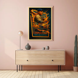 Cooperstown Where Legends Are Born Poster