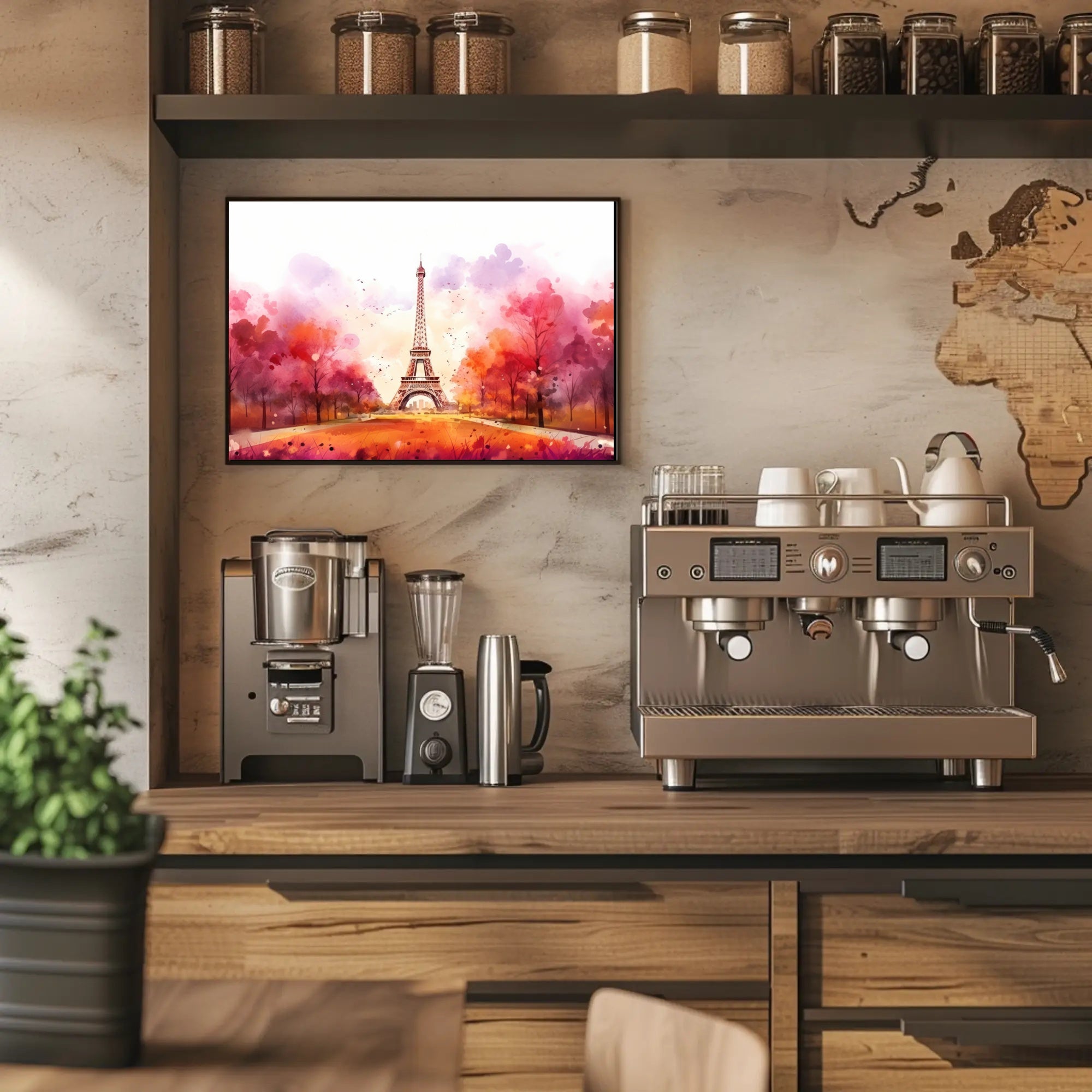 Autumn in Paris Poster