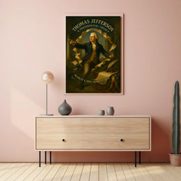 Influential American Leader Vintage Historical or Presidential Poster