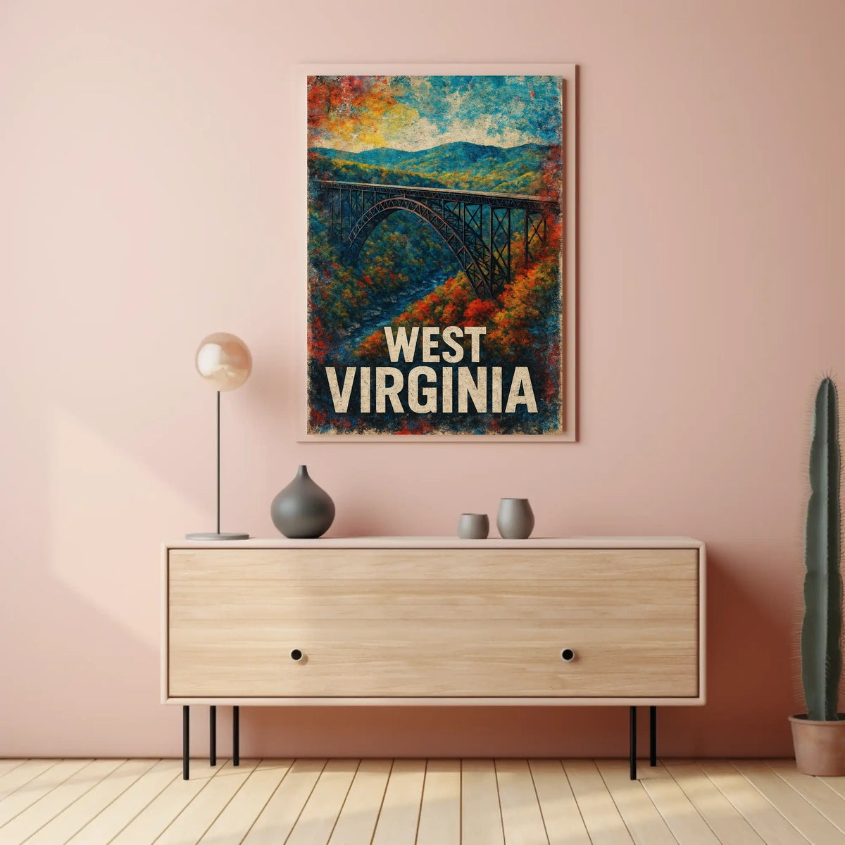 West Virginia Scenic Poster