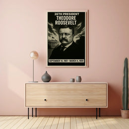 Theodore Roosevelt 26Th President Poster