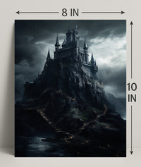 The Enchanted Castle On The Cliff Poster