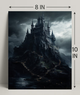 The Enchanted Castle On The Cliff Poster